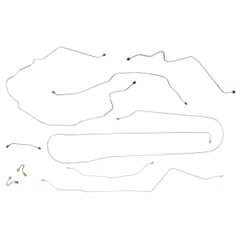 (1967) Brake Line Set - 2wd - Longbed - Coil Springs - Power
